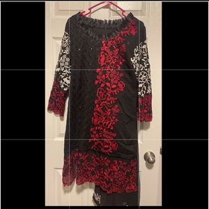 Pakistani/indian shalwar kameez party wear